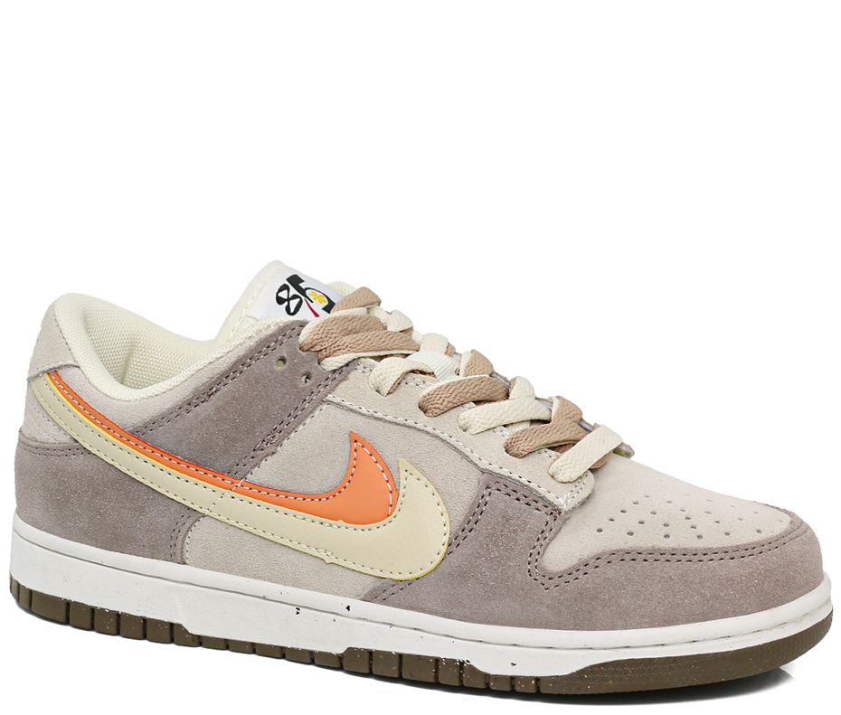 Кроссовки Nike Dunk Low 40222B1399 Dark Gray / Beige / Orange