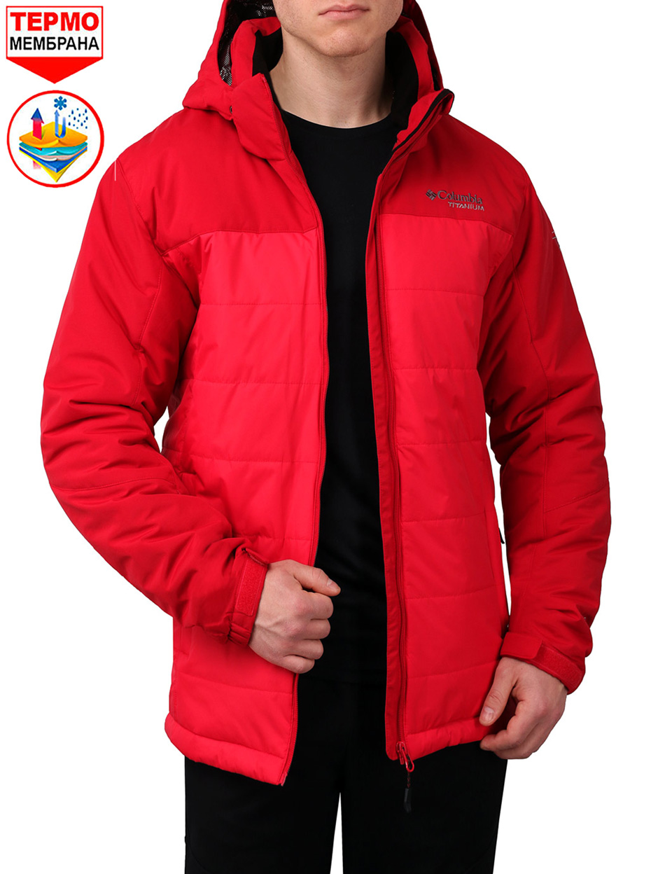 Куртка утепленная Columbia Titan Pass Omni Heat Red