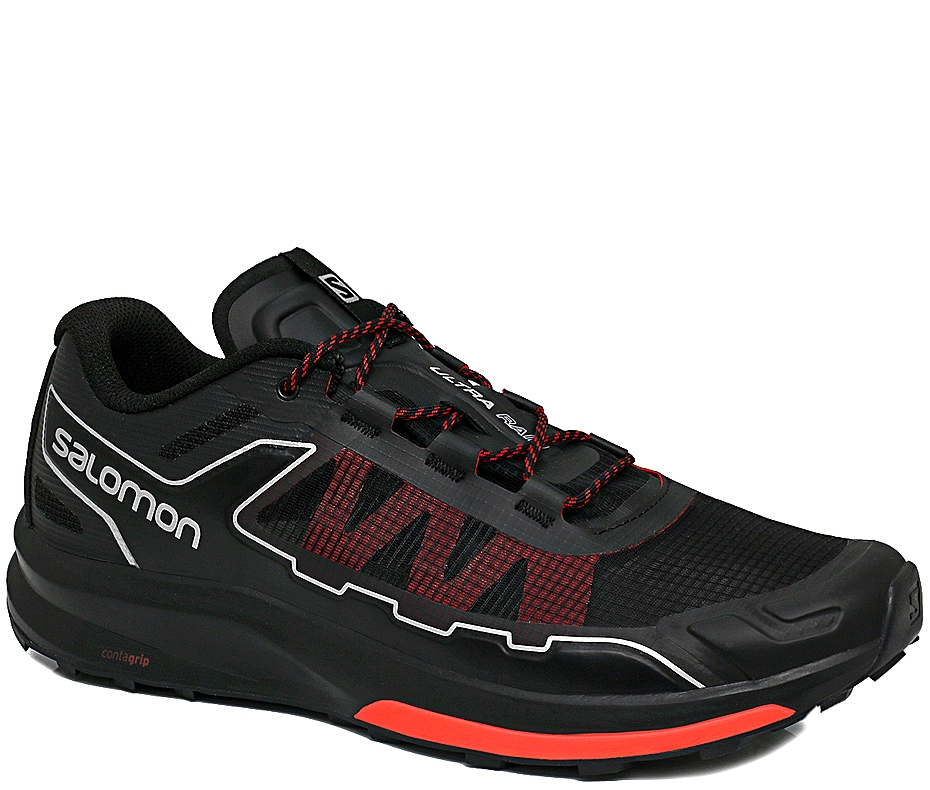 Кроссовки Salomon Ultra Raid Black / Red / Black