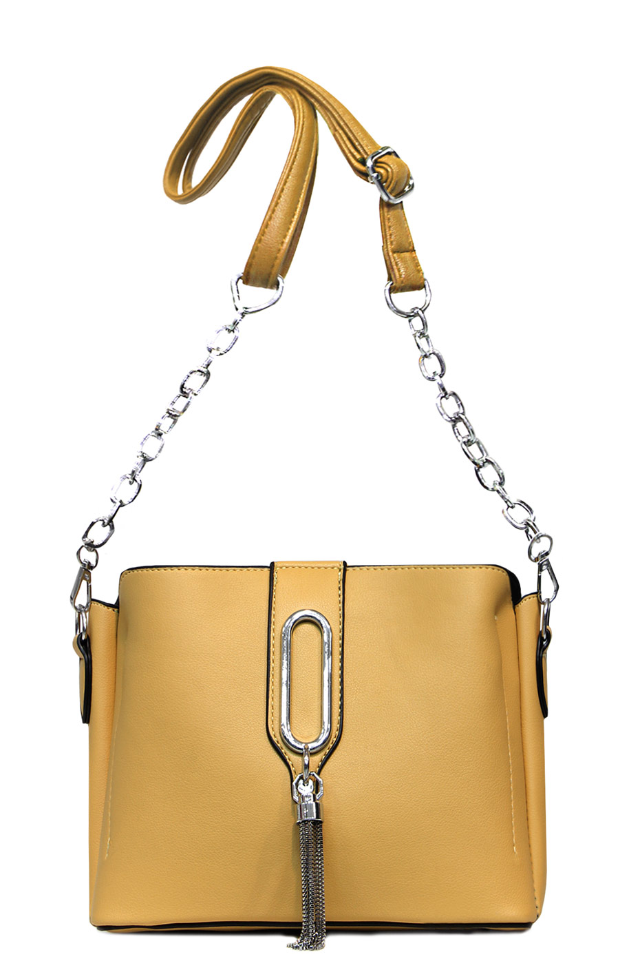 Сумка Liu Jo Tote 99054GT789 Chain Leather Yellow