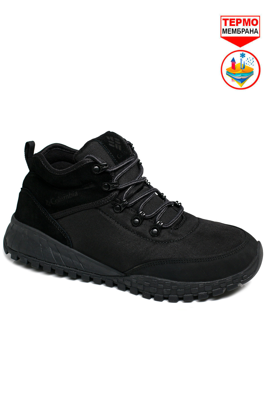 Кроссовки Columbia Fairbanks Omni-Heat Mid All Black