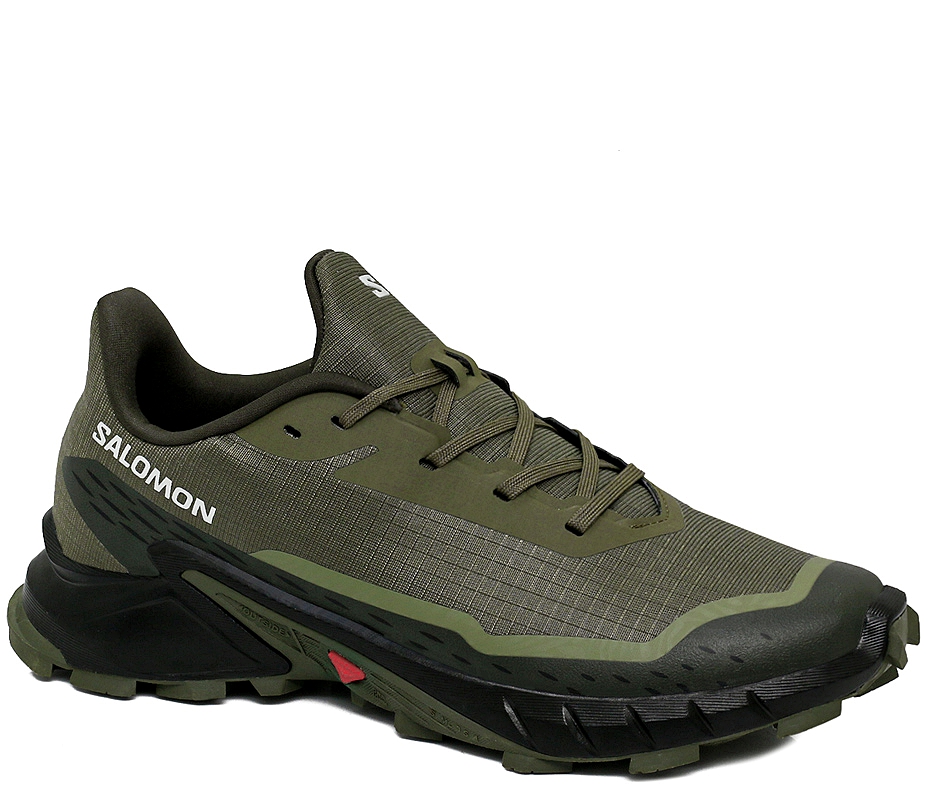 Кроссовки Salomon Alphacross 5 Khaki / Black