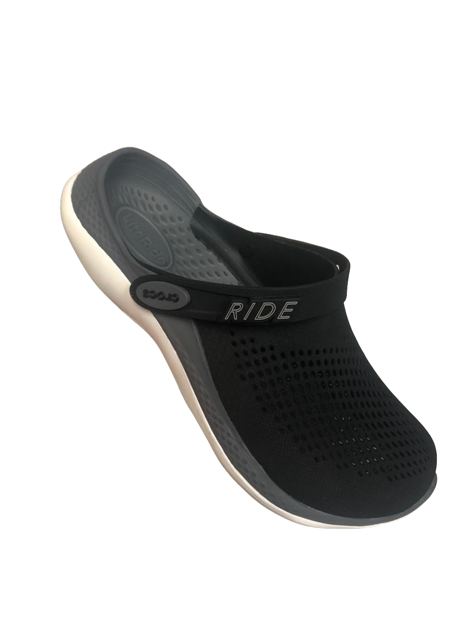 Сабо Crocs LiteRide 360 Clog Black / Dark Grey / White