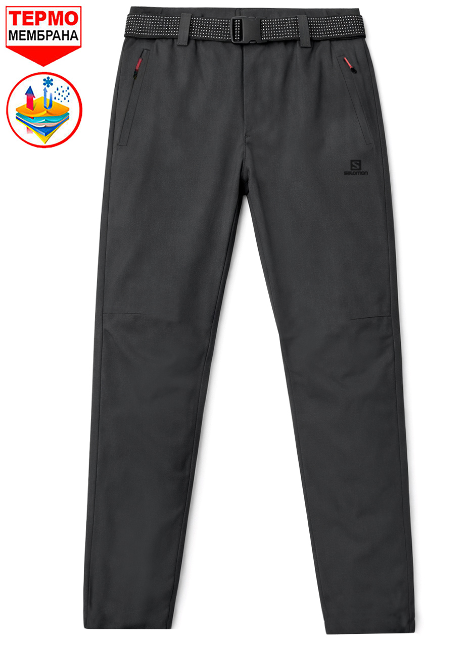 Утеплённые брюки Salomon Softshell 50410A913 Dark Gray