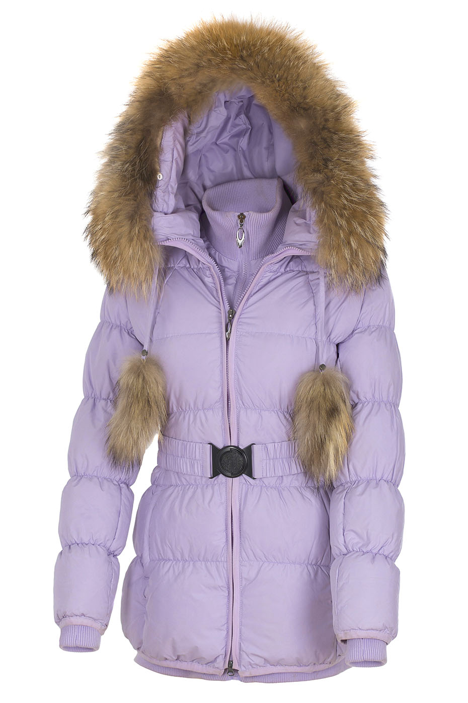 Пуховик Mom Mee Mileid 301145 Elongated Purple