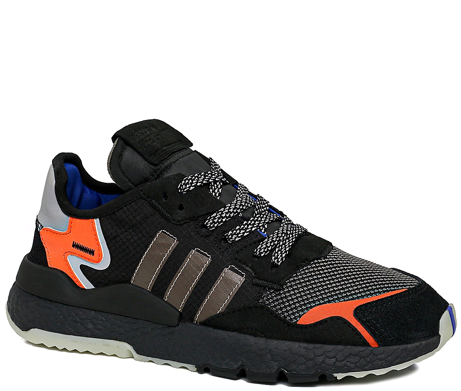 Кроссовки Adidas Nite Jogger Black / Orange