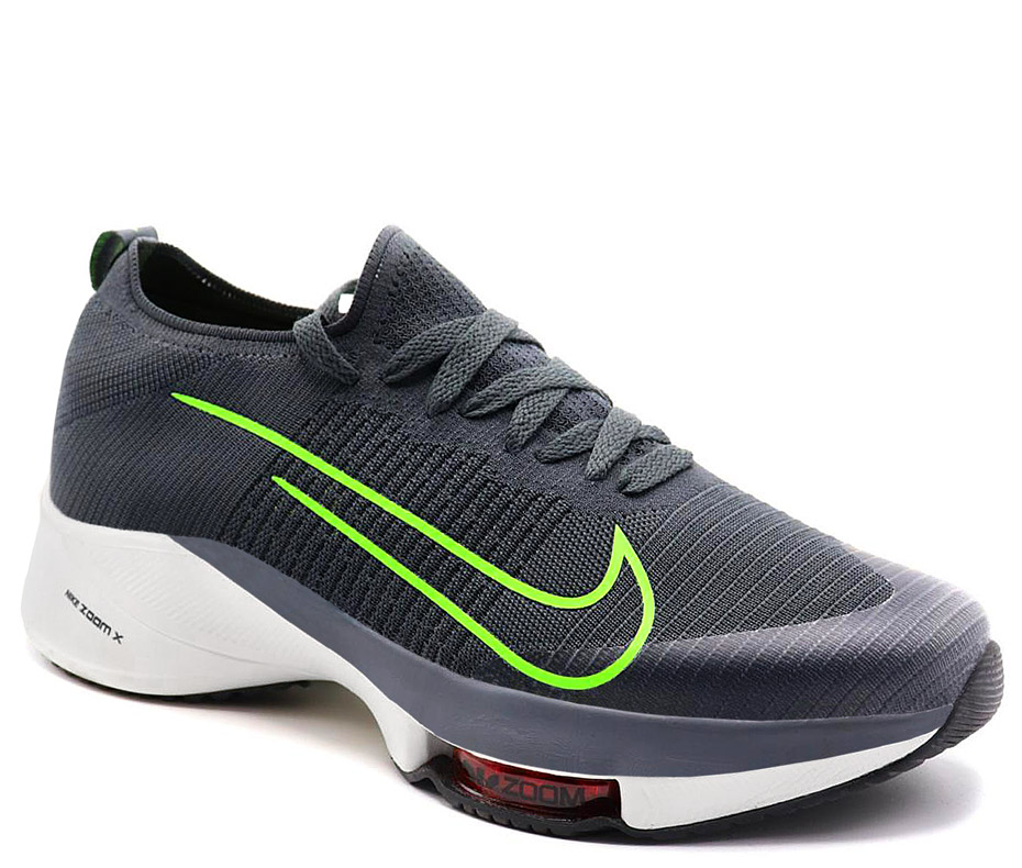 Кроссовки Nike Air Zoom Alphafly NEXT% 2 Proto Dark Gray / Green