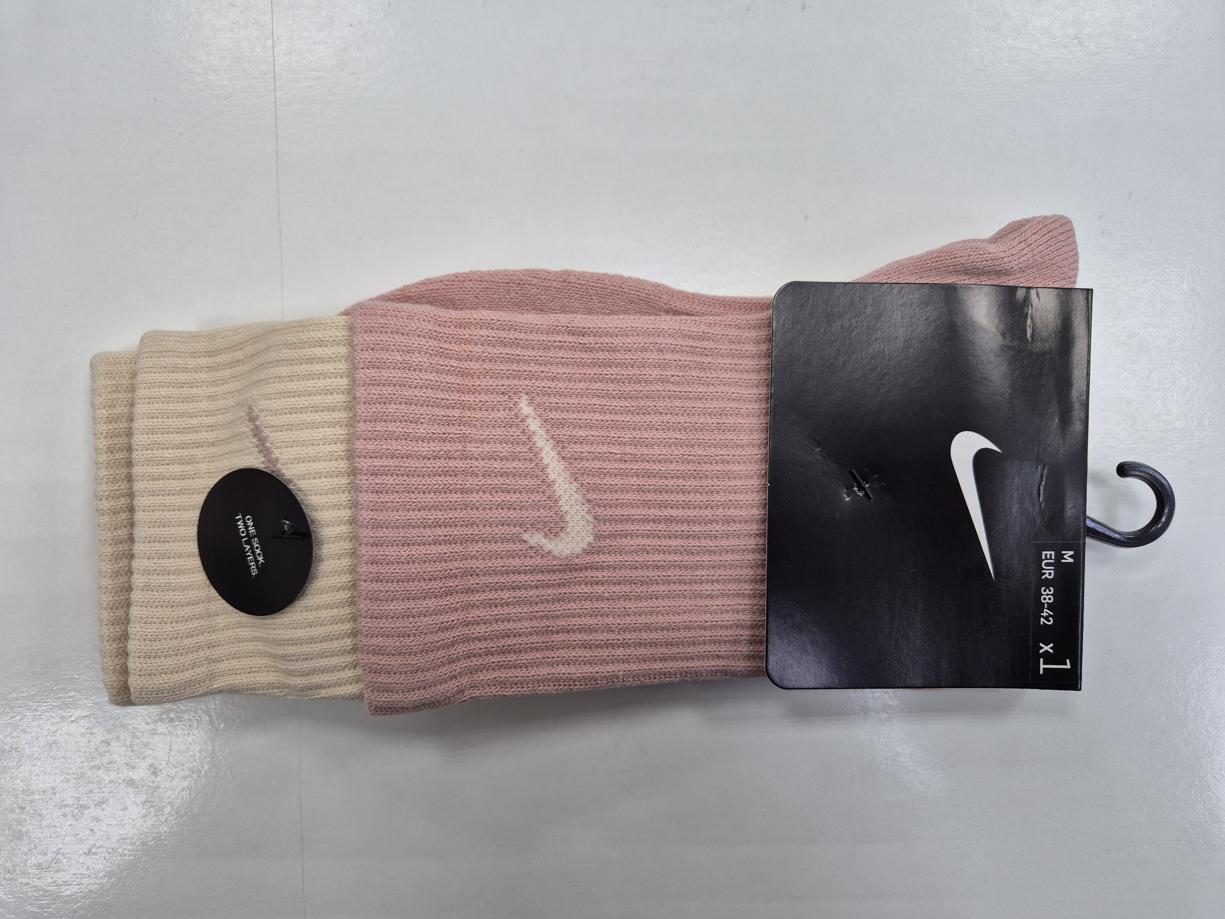 Носки спортивные Nike Dri-Fit 503DD2795 U Pink / Peach