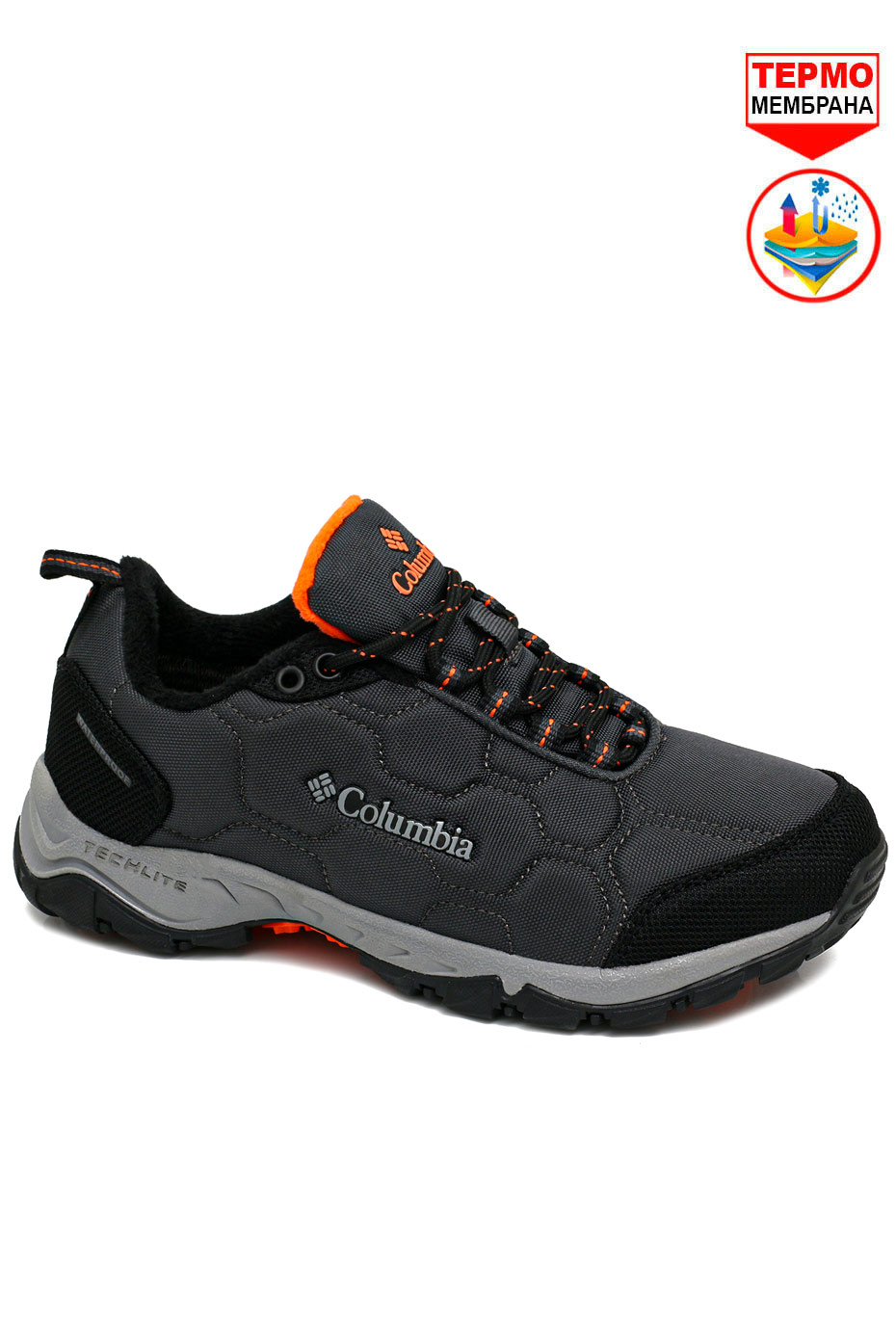Кроссовки Columbia Firecamp II Waterproof U Dark Gray / Orange