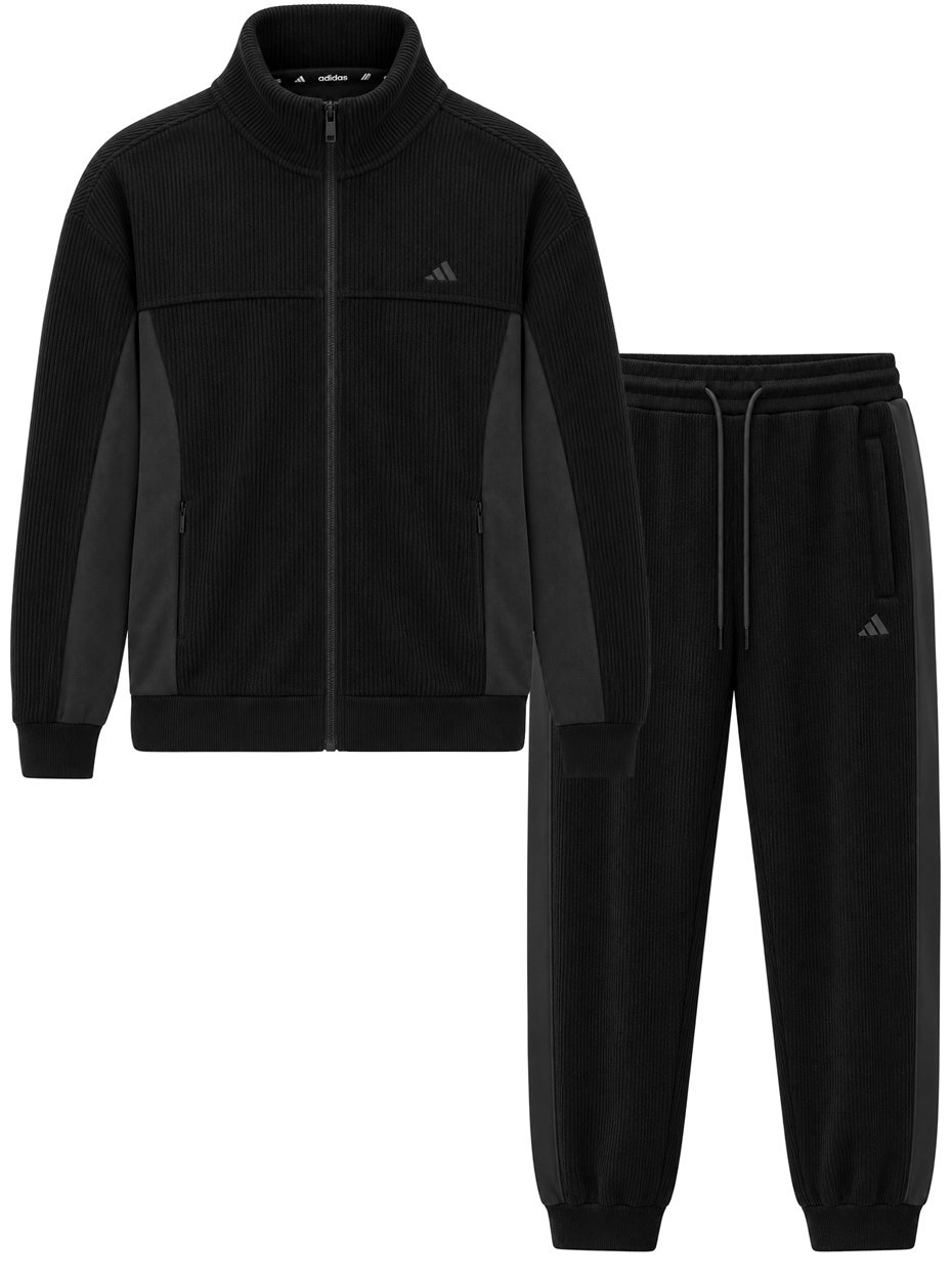 Костюм вельветовый Adidas Performance 60905A75330A All Black