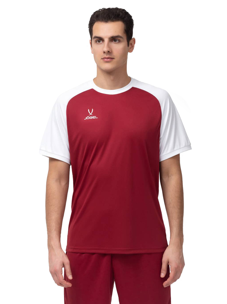 Футболка игровая Jögel Camp Reglan Jersey Vinous / White