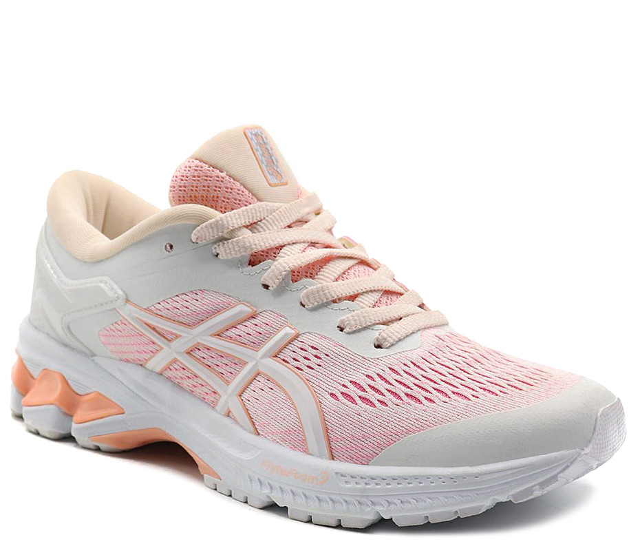 Кроссовки Asics Gel-Kayano 26 White / Coral
