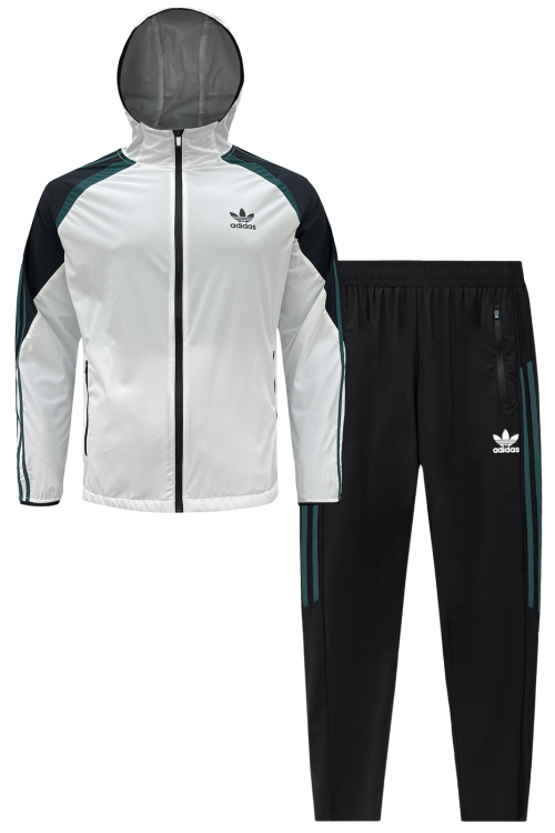 Костюм спортивный Adidas Classic 3-Stripes 40419H337 White / Green / Black