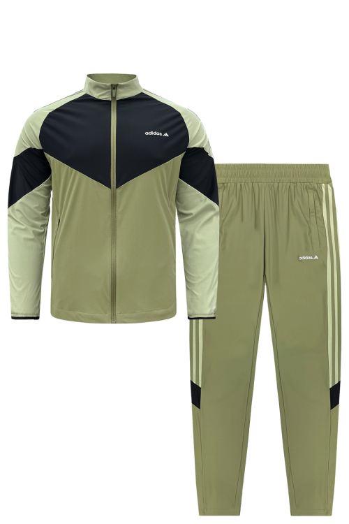 Костюм спортивный Adidas Classic 3-Stripes 40423H315 Olive / Black