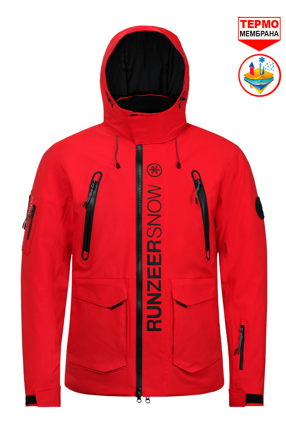 Куртка горнолыжная Runzeer Snow 960RZ2230809 Red