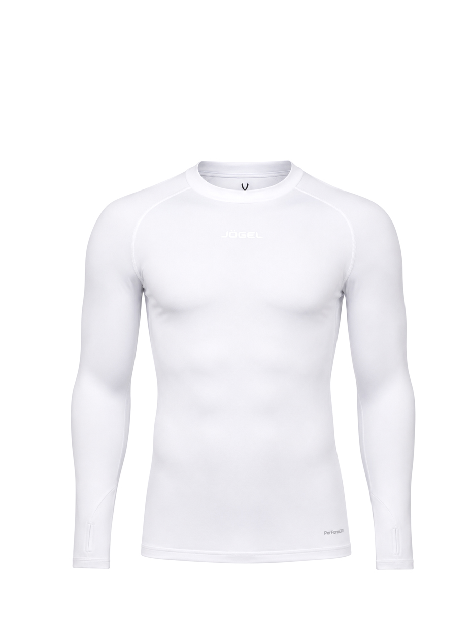 Джемпер компрессионный утепленный Jögel PerFormDRY Baselayer Warm Top White