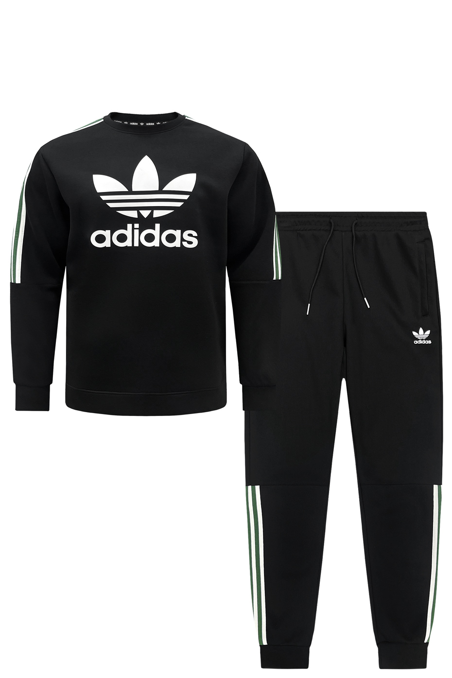 Костюм спортивный Adidas Originals 910881297A Black / Green / White