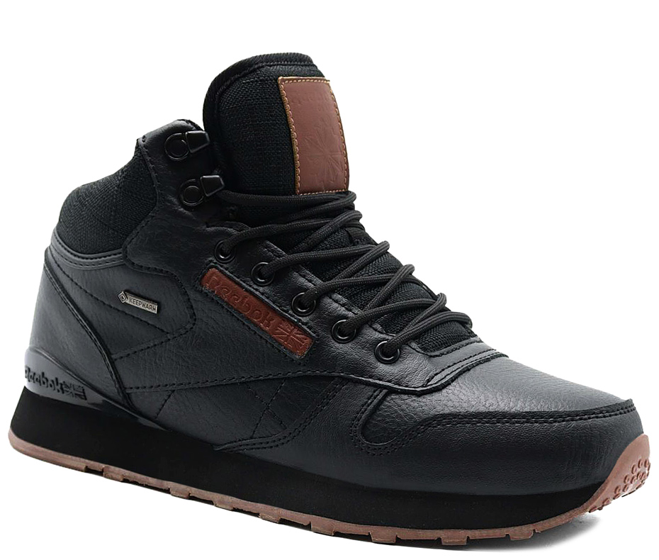 Кроссовки Reebok Classic Winter Leather Black / Brown