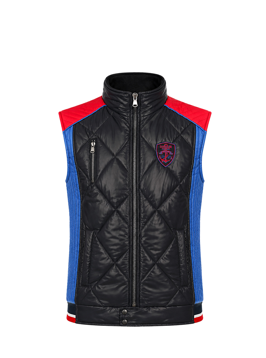 Жилет утепленный Danger 1207 Dark Blue / Red