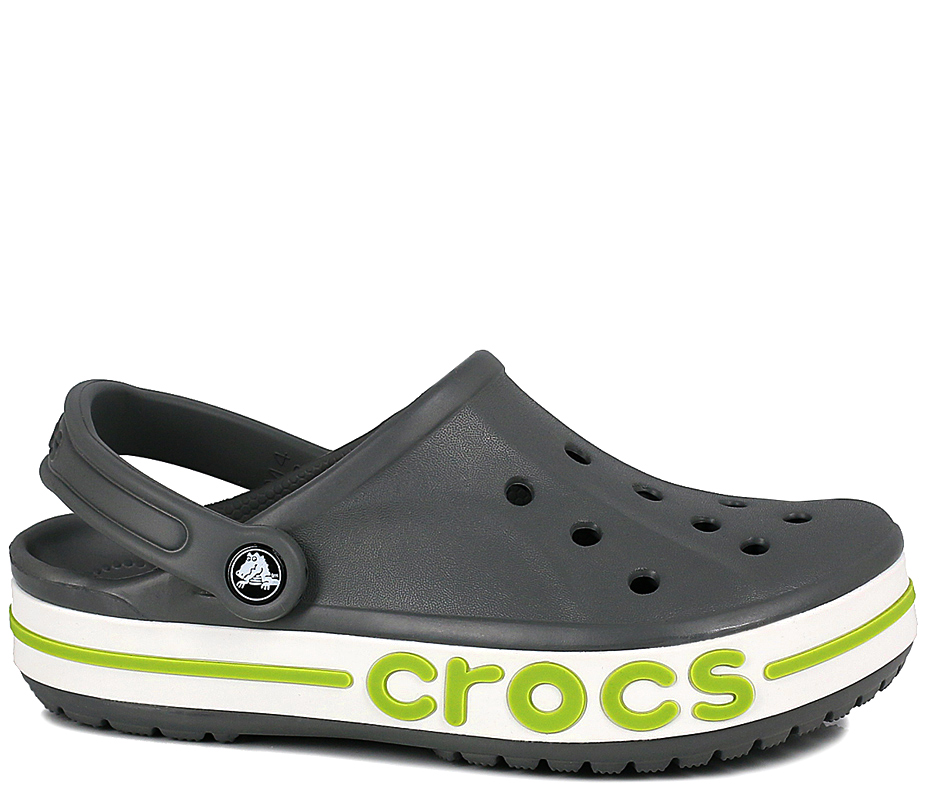 Сабо Crocs Bayaband Clog 40321B8512 U Dark Gray / Lime