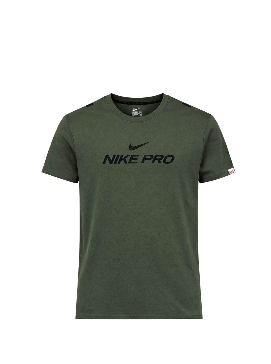 Футболка Nike Pro 412A885206 Army Green