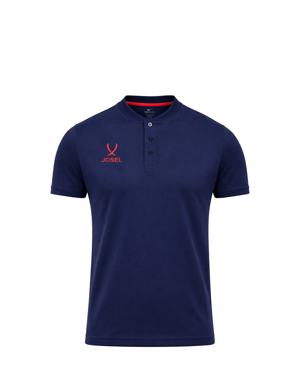 Поло Jögel DIVISION PerFormDRY CVC Polo Dark Blue / Red