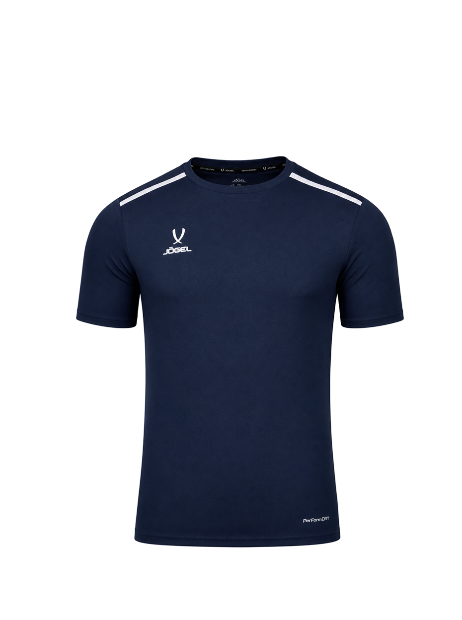 Футболка тренировочная Jögel DIVISION Training Tee Navy Blue