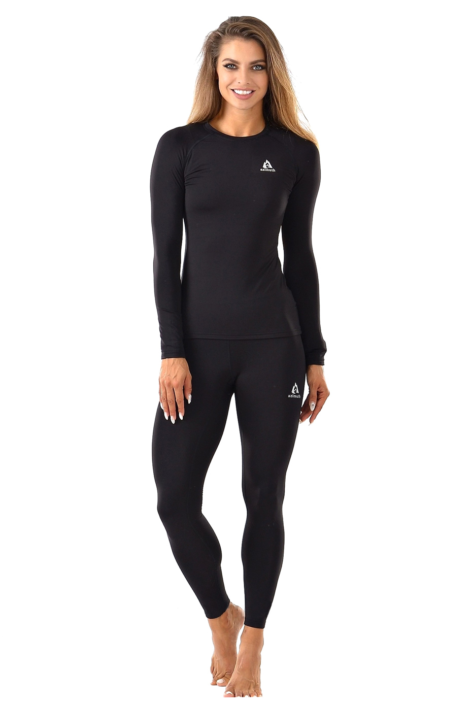 Термобелье Azimuth 6085B8932 Black / Black