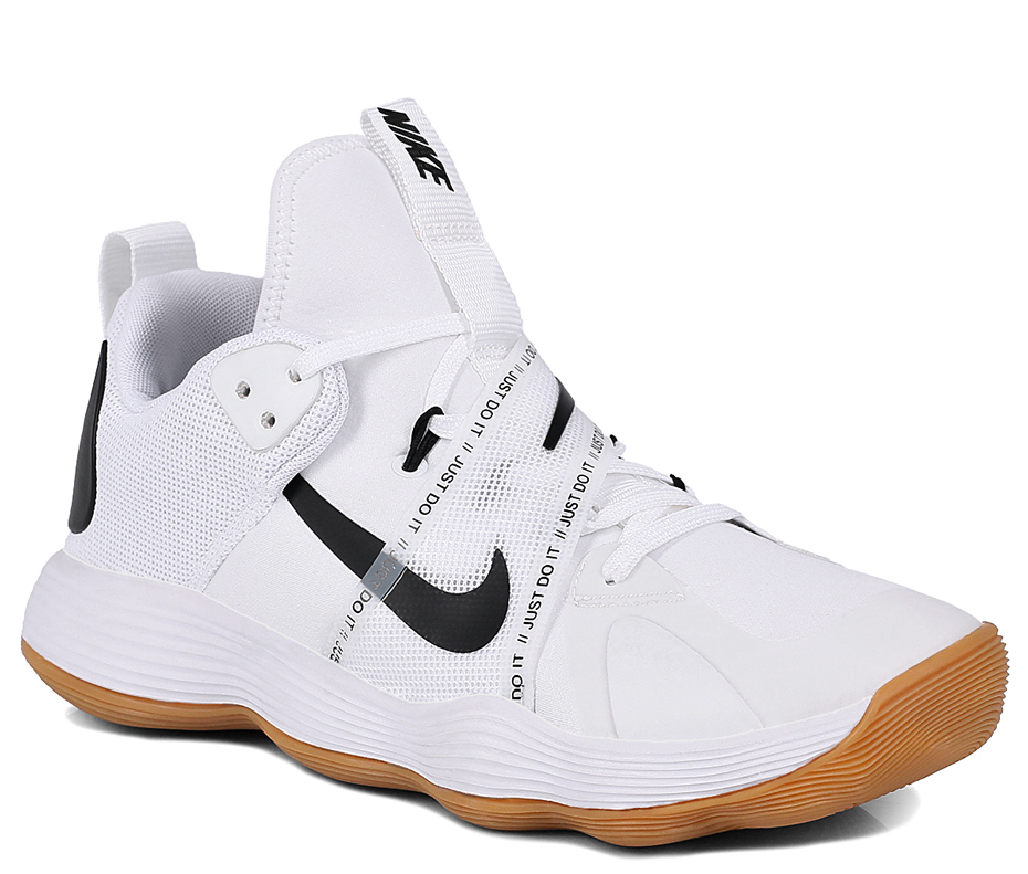Кроссовки волейбольные Nike React Hyperset SE White / Black