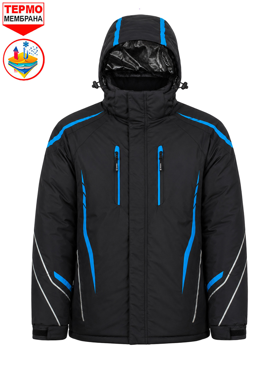 Куртка горнолыжная Avecs 016 Black / Blue