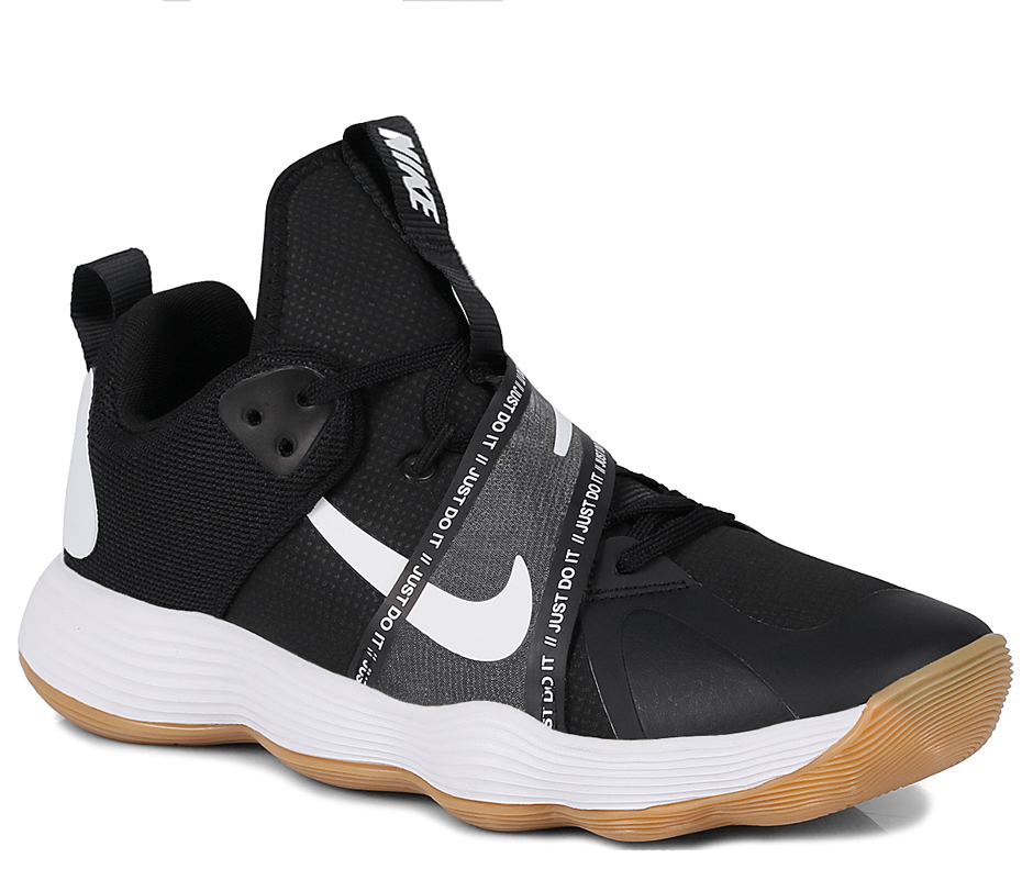Кроссовки волейбольные Nike React Hyperset SE Black / White