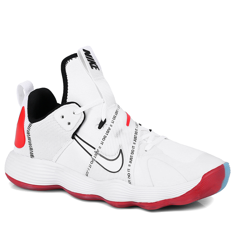 Кроссовки волейбольные Nike React Hyperset SE White / Red / Blue