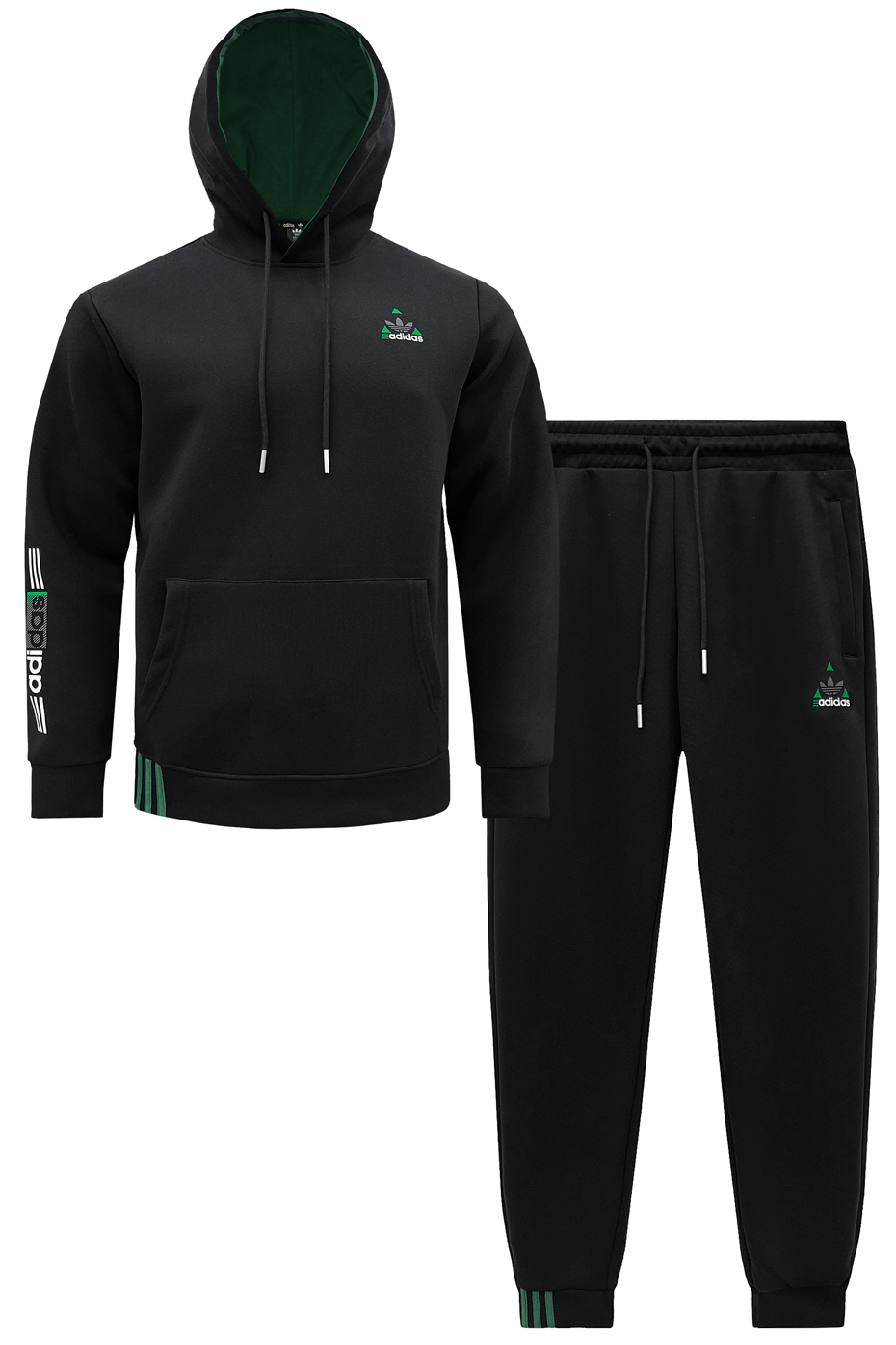Костюм спортивный Adidas Adibreak 90881320A Black / Green