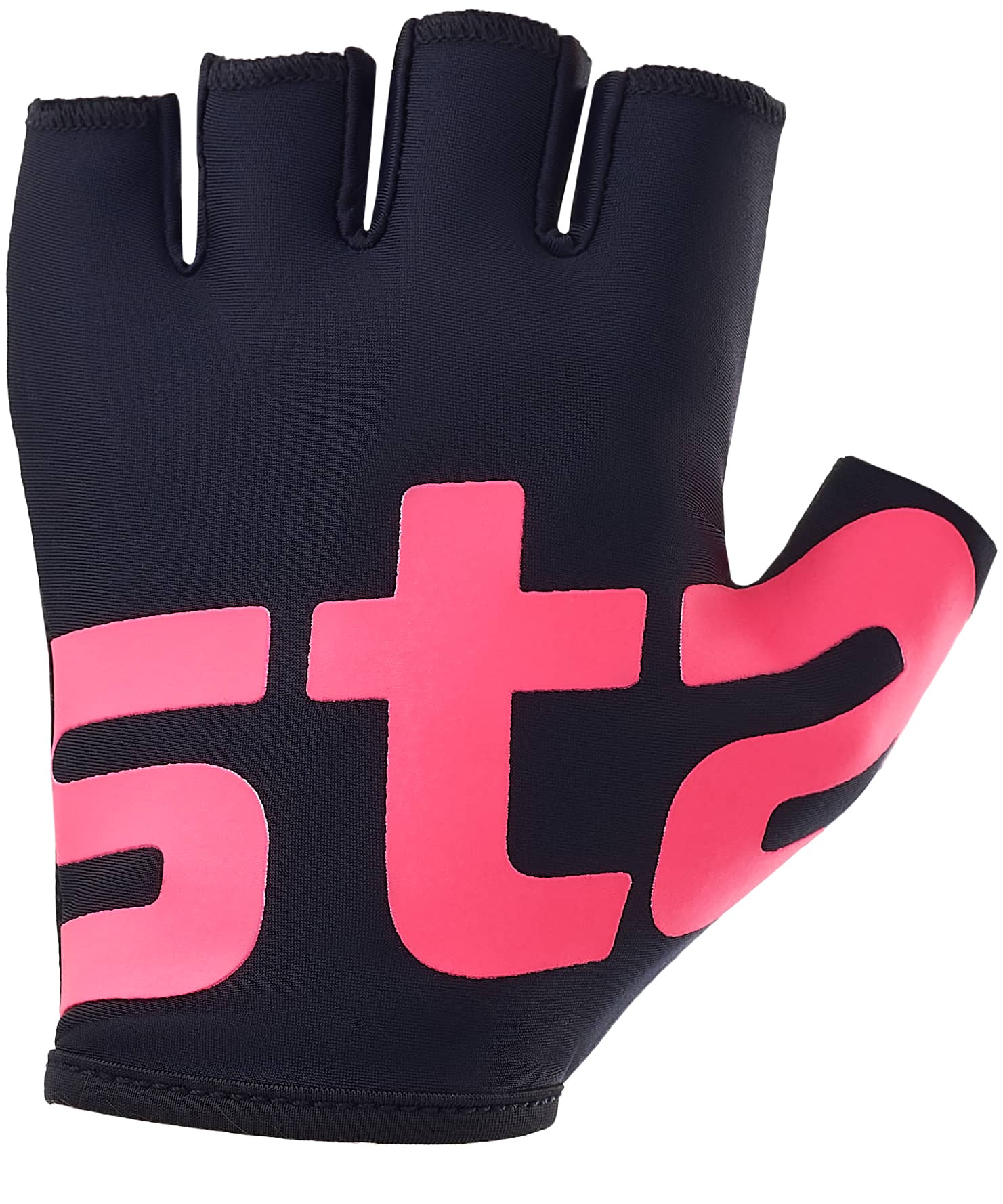 Перчатки для фитнеса Starfit WG-102, черный / малиновый