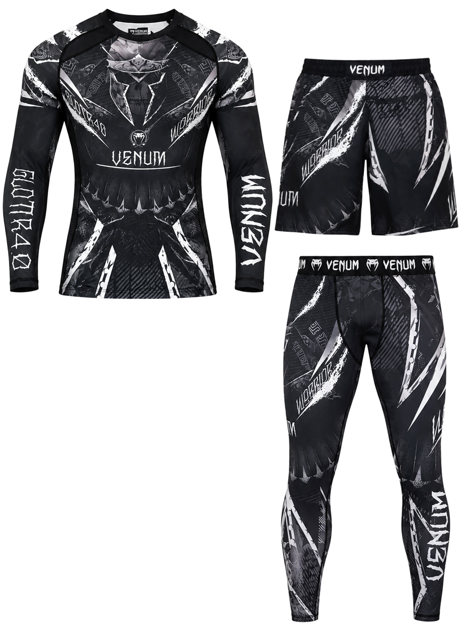 Костюм для тренировок 3 в 1 Venum GLDTR 4.0 Black / White