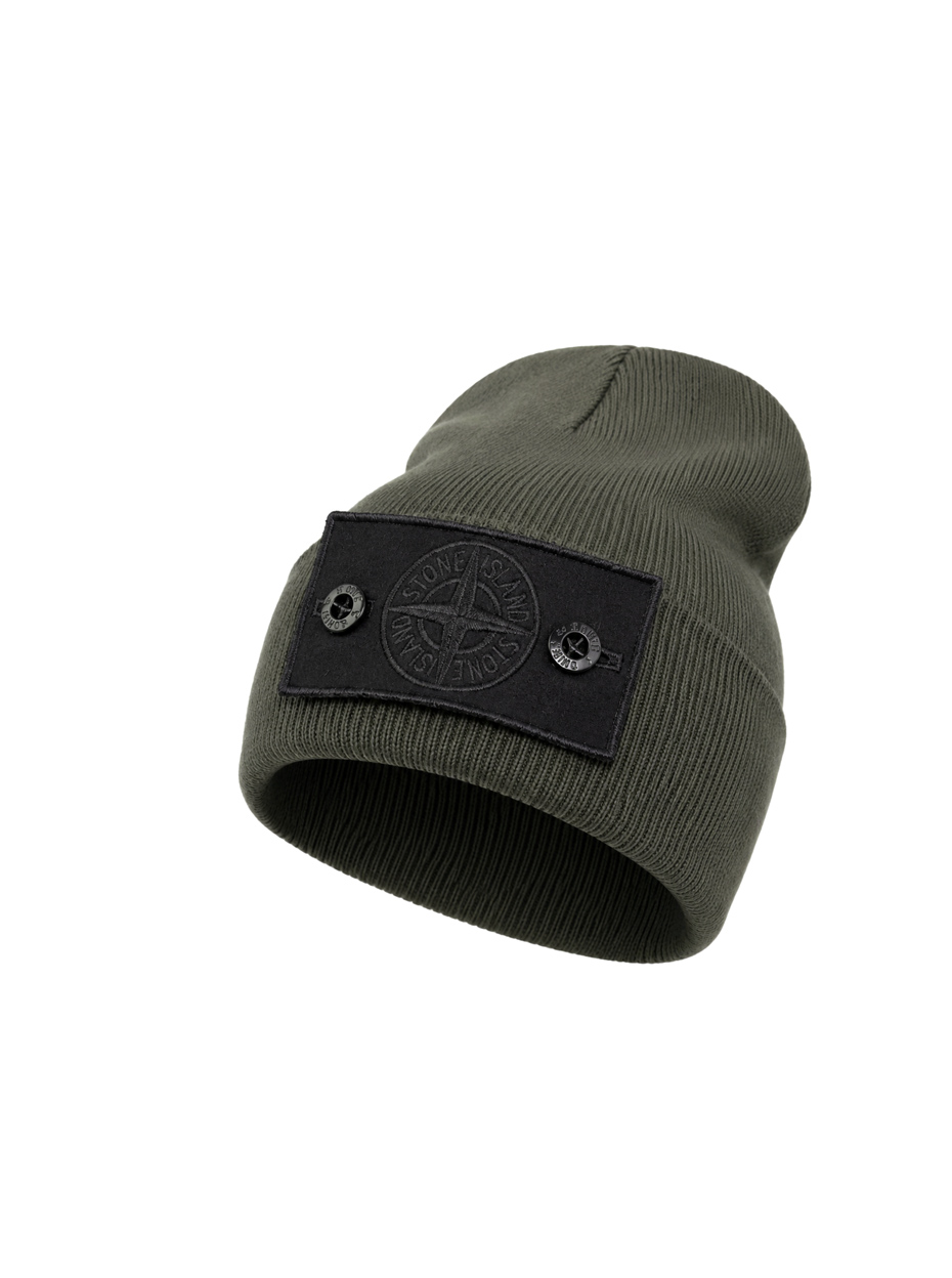 Шапка мужская Stone Island 41104ST61 Khaki