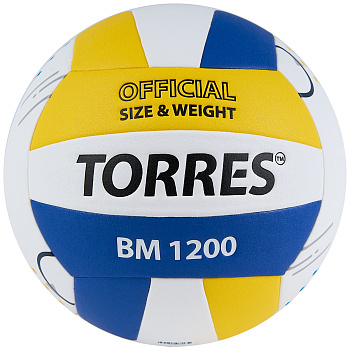 Мяч волейбольный тренировочный TORRES BM1200 Blue