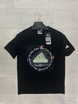 Футболка Adidas Performance 852A885018 Black / Green / Orange