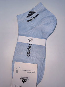 Носки спортивные Adidas Low Alphaskin Blue (голубой)