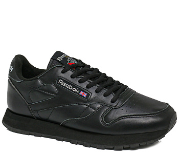 Кроссовки Reebok Classic Sport Leather Black / Gray