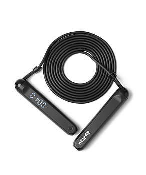 Скакалка STARFIT RP-701, умная, 3 м, черный