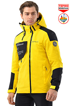 Куртка утепленная Super Euro Windrunner 7802М09 Yellow / Black