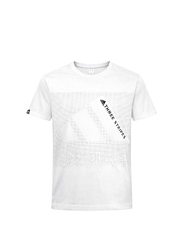 Футболка Adidas Three Stripes 502A885316 White
