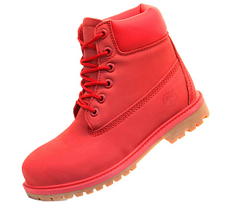 Ботинки Timberland 84601028 Nubuk / Natural Fur Red