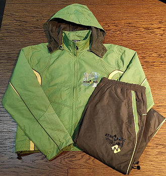 Спортивный костюм Exnex 1670 Green / Yellow