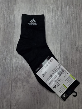 Носки спортивные Adidas Cushioned Quarter MS Black