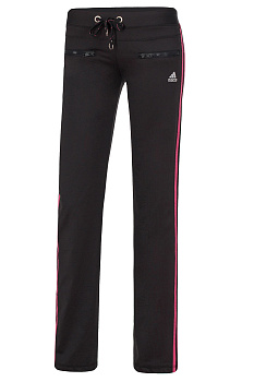 Брюки спортивные Adidas 896 Black/Pink