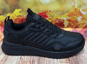 Кроссовки Adidas ZX 60908A400 Leather All Black