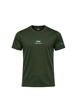 Футболка Puma Forever Faster Dark Green