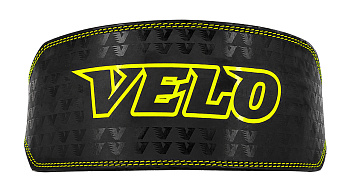 Пояс атлетический VELO Flex Black / Green, 6 дюймов, кожа